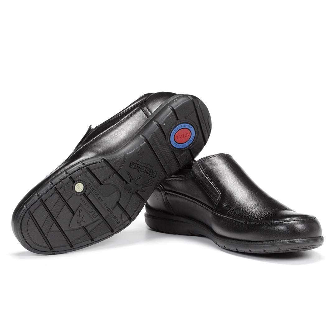 FLUCHOS 8499 Zapato de Hombre de color Negro - Imagen 3