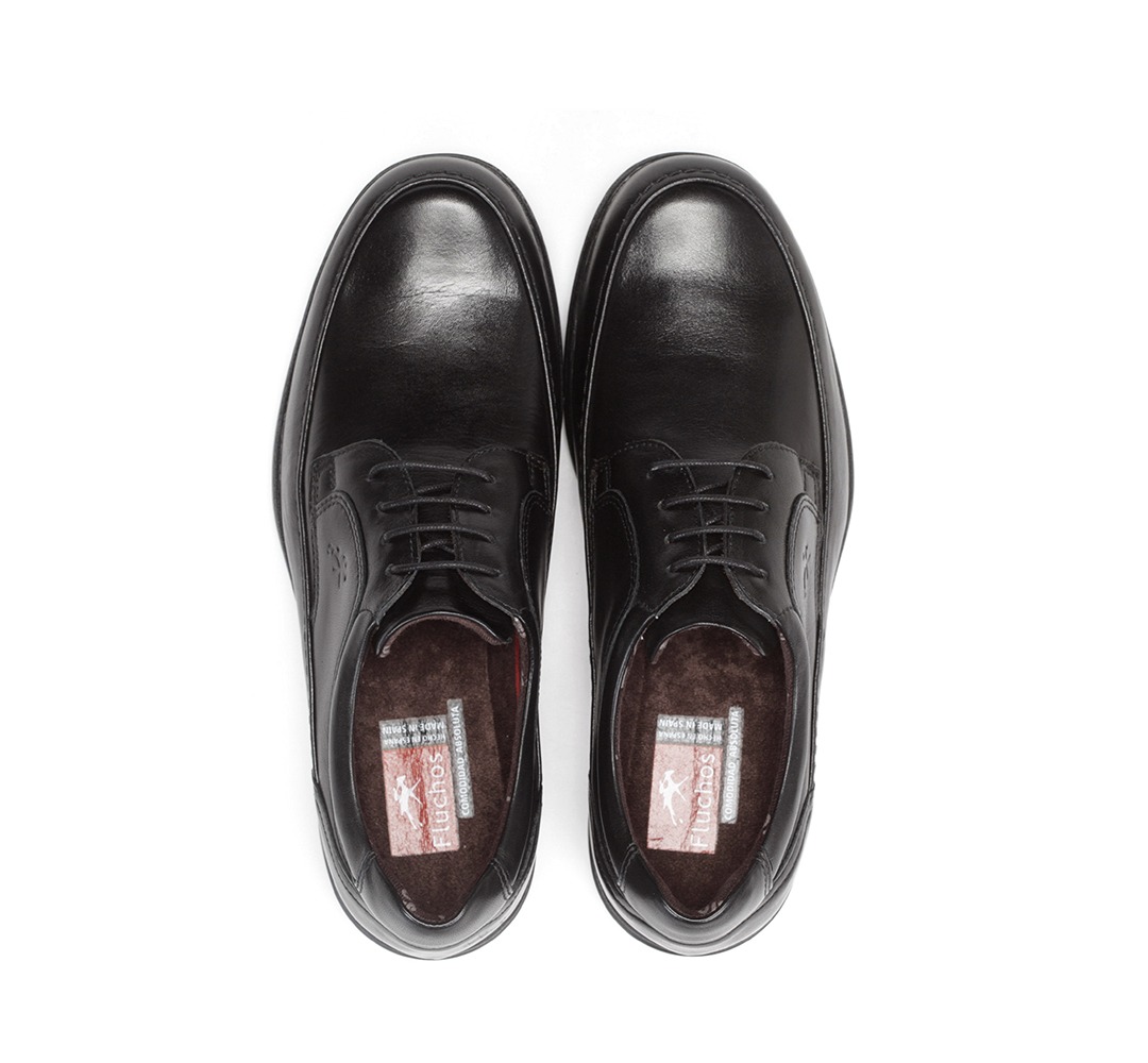 FLUCHOS 8498 Zapato de Hombre de color Negro - Imagen 4