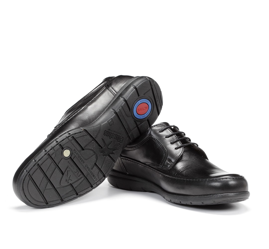 FLUCHOS 8498 Zapato de Hombre de color Negro - Imagen 3