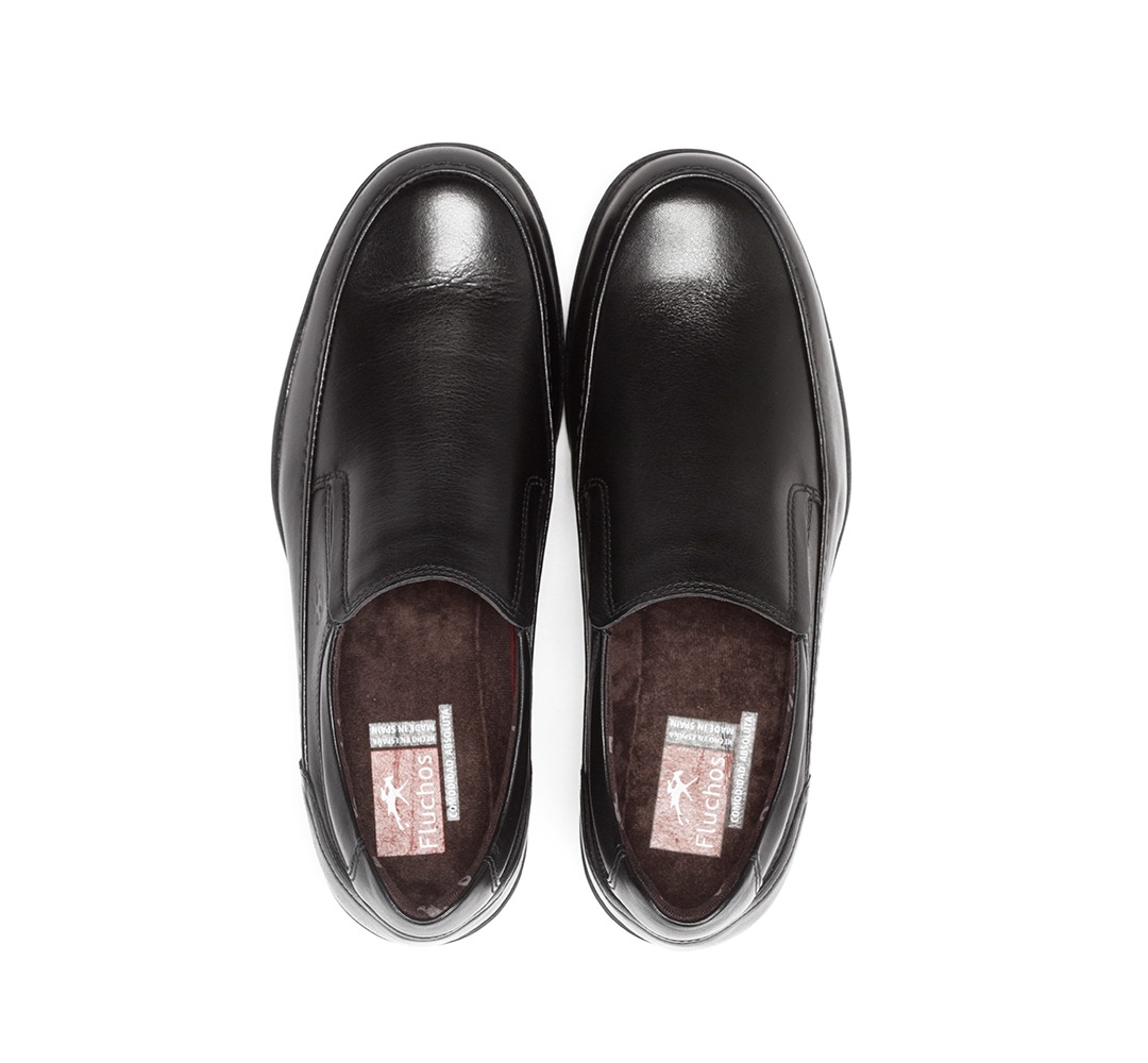 FLUCHOS 8499 Zapato de Hombre de color Negro - Imagen 4