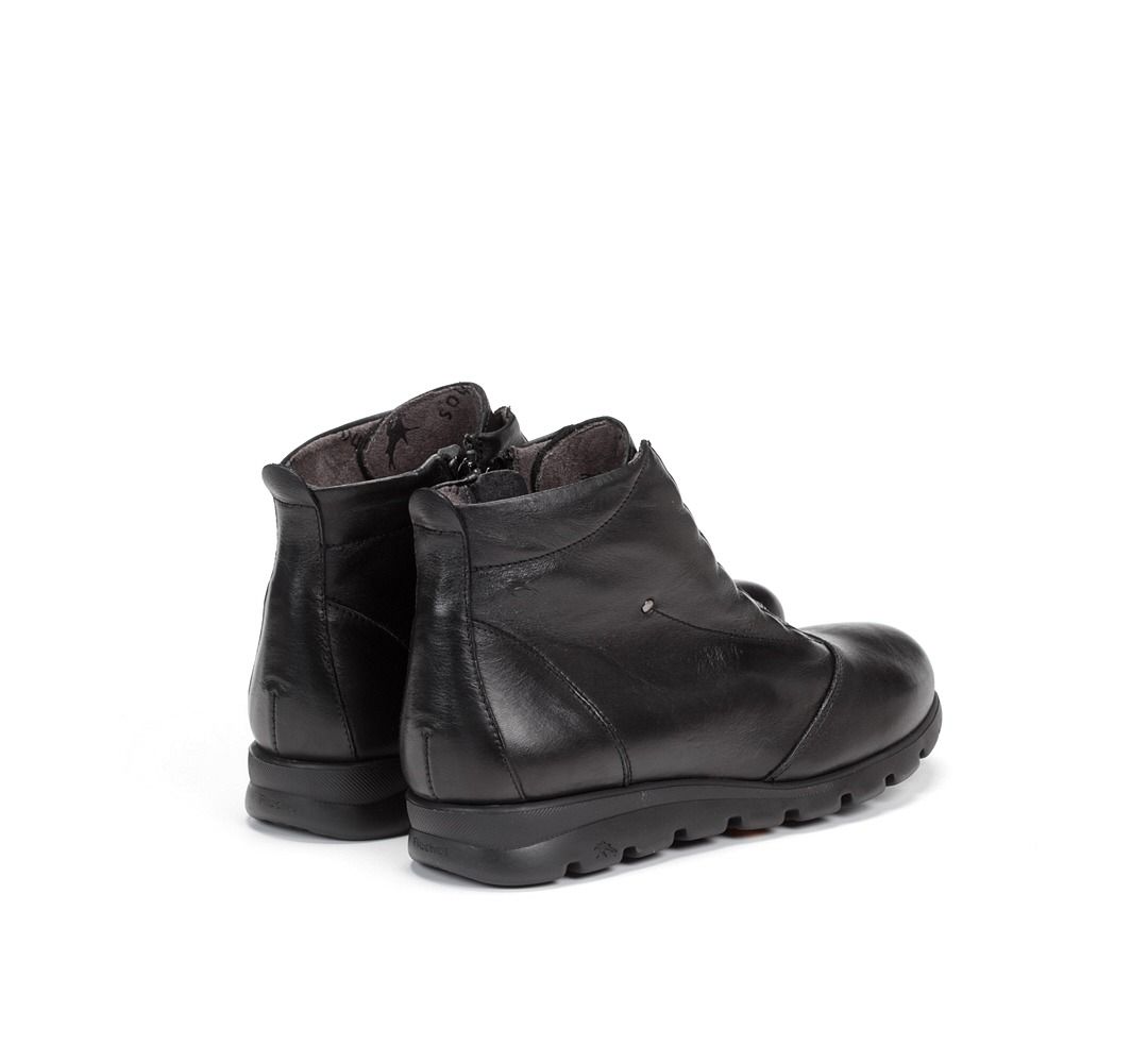 FLUCHOS F0356 Botines de Mujer de Color Negro - Imagen 4