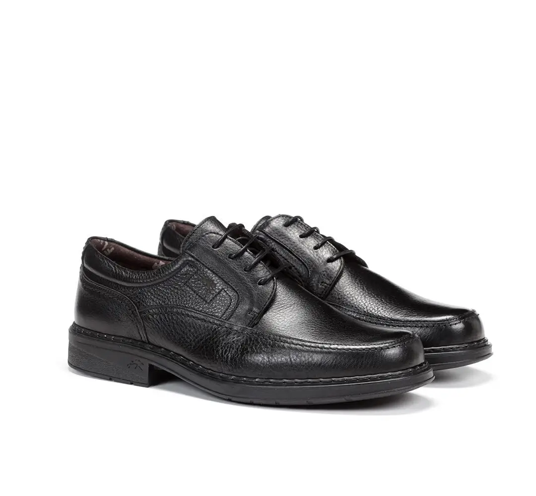 FLUCHOS 9579 Zapato de Hombre de Color Negro