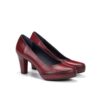 FLUCHOS D5794 Zapato de Mujer de Color Picota