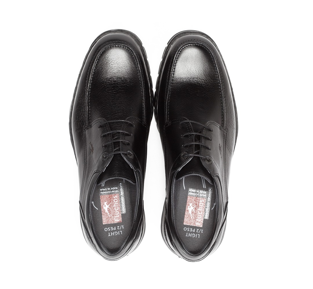 FLUCHOS 9142 Zapato de Hombre de Color Negro - Imagen 4