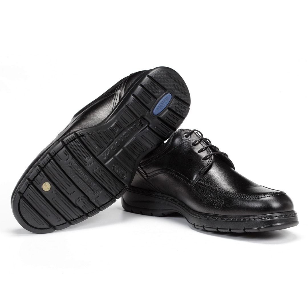 FLUCHOS 9142 Zapato de Hombre de Color Negro - Imagen 3