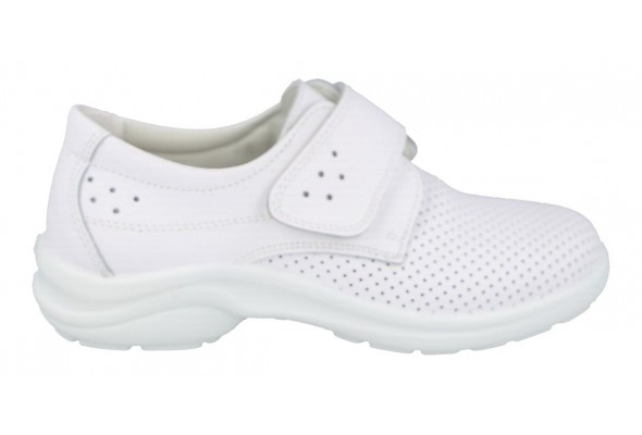 LUISETTI 0025 BERLIN Zapato profesional de color blanco cerrado - Imagen 2
