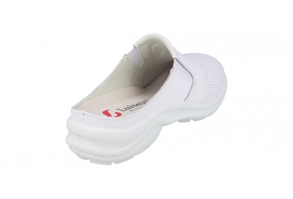 LUISETTI 0035 MENORCA Zapato profesional de color blanco abierto - Imagen 3
