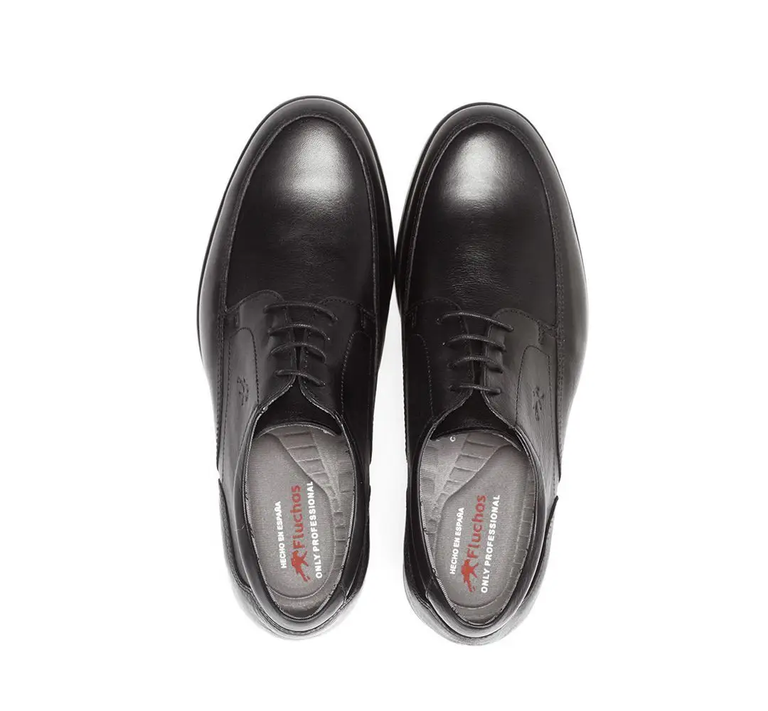 FLUCHOS 8903 Zapato de Hombre de Color Negro - Imagen 3