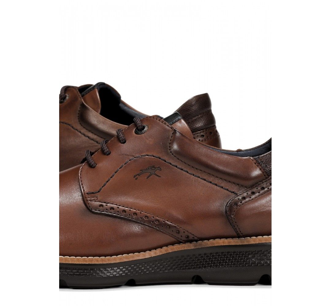 FLUCHOS F1351 HABANA CAMEL Zapatos de Hombre - Imagen 13