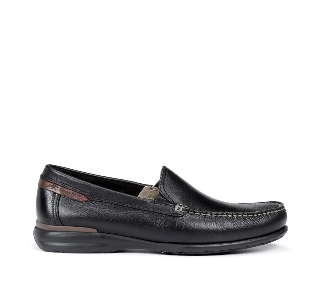 FLUCHOS 8682 Tornado Negro Zapatos de Hombre - Imagen 2