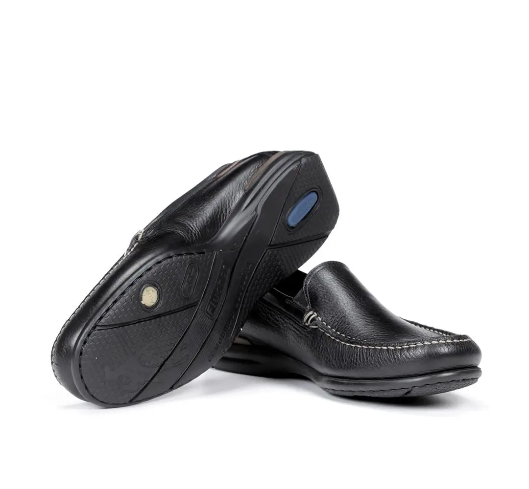 FLUCHOS 8682 Tornado Negro Zapatos de Hombre - Imagen 3