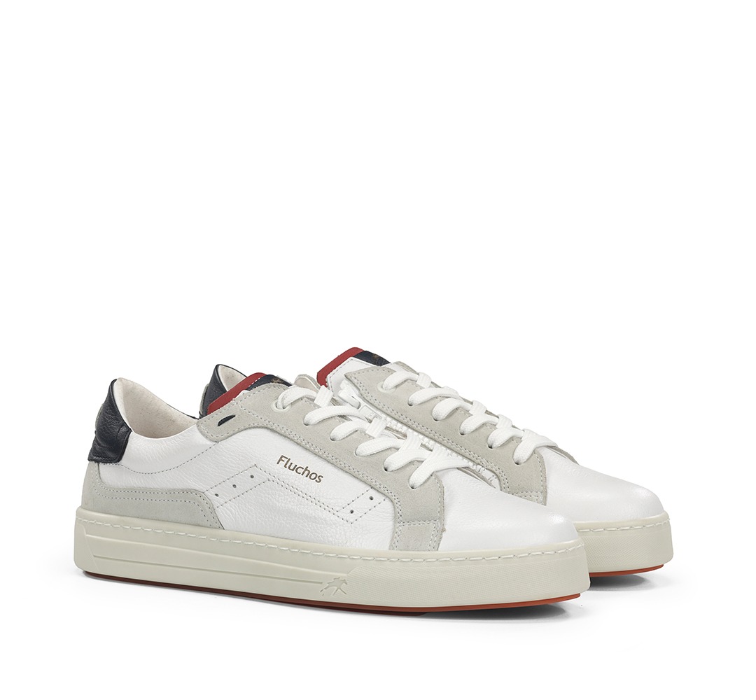 FLUCHOS F2216 Blanco Zapatos de Hombre