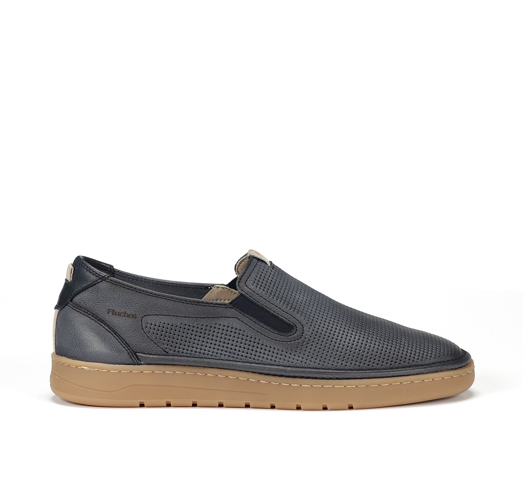 FLUCHOS F1946 Vegabuk Oceano Zapatos de Hombre - Imagen 2