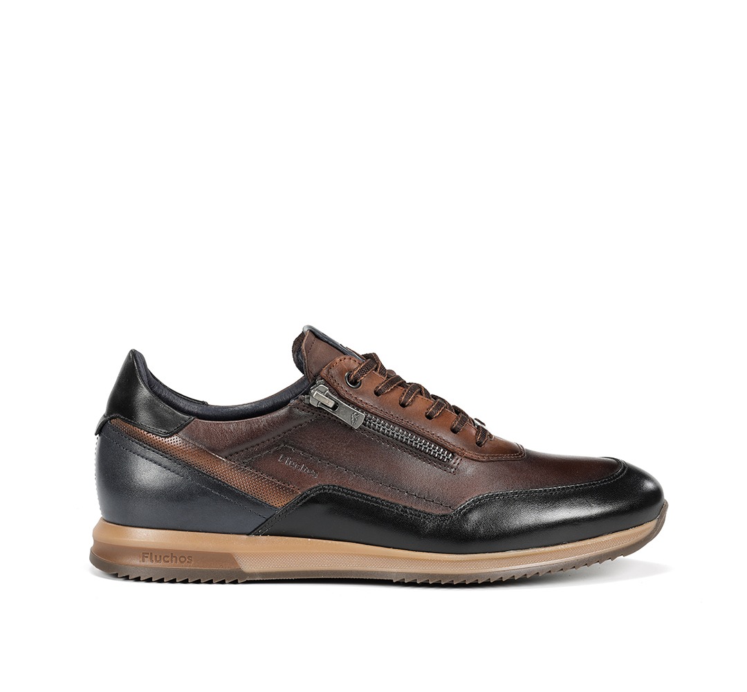 FLUCHOS F2263 Zapato de Hombre de Color Castaño - Imagen 2
