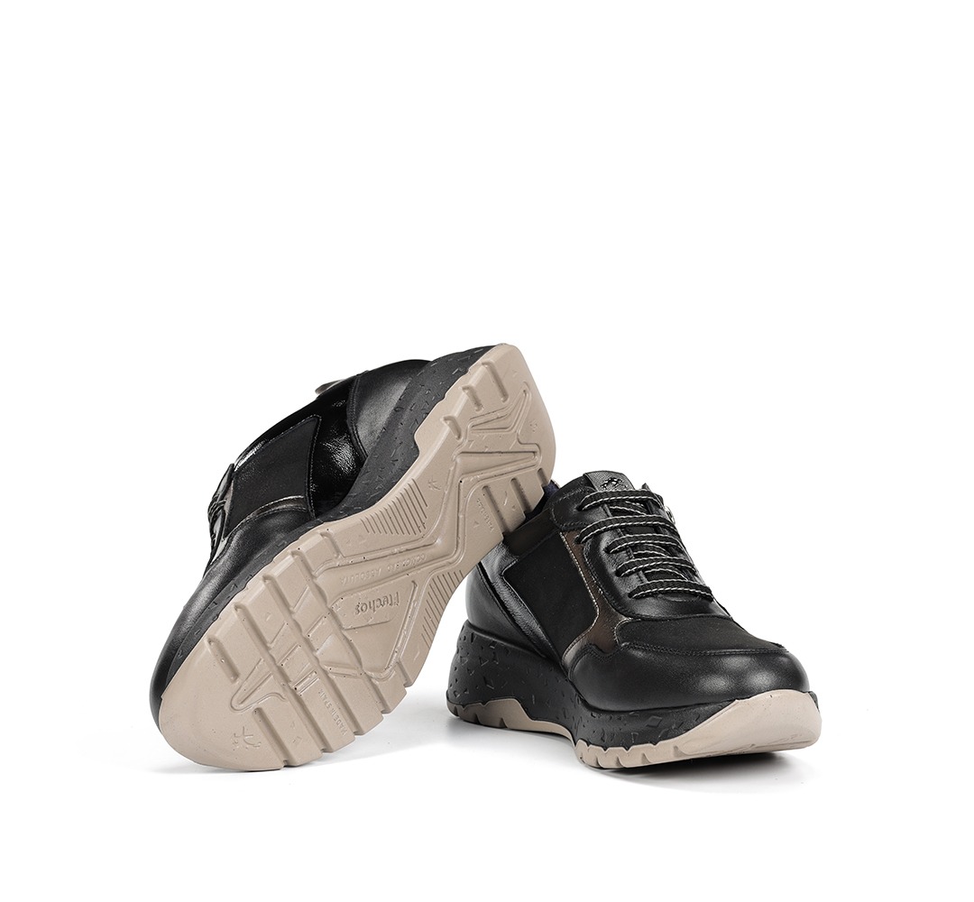 FLUCHOS F2308 Zapato de Mujer de Color Negro - Imagen 4