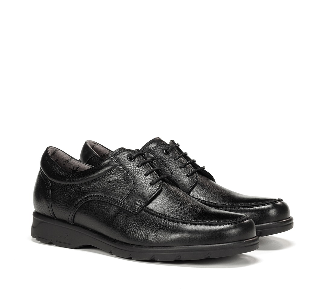 FLUCHOS F1949 Zapato de Hombre de Color Negro Profesional