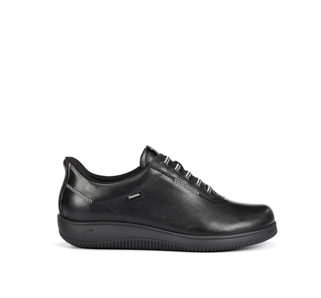 FLUCHOS F2335 Zapato de Mujer de Color Negro - Imagen 2