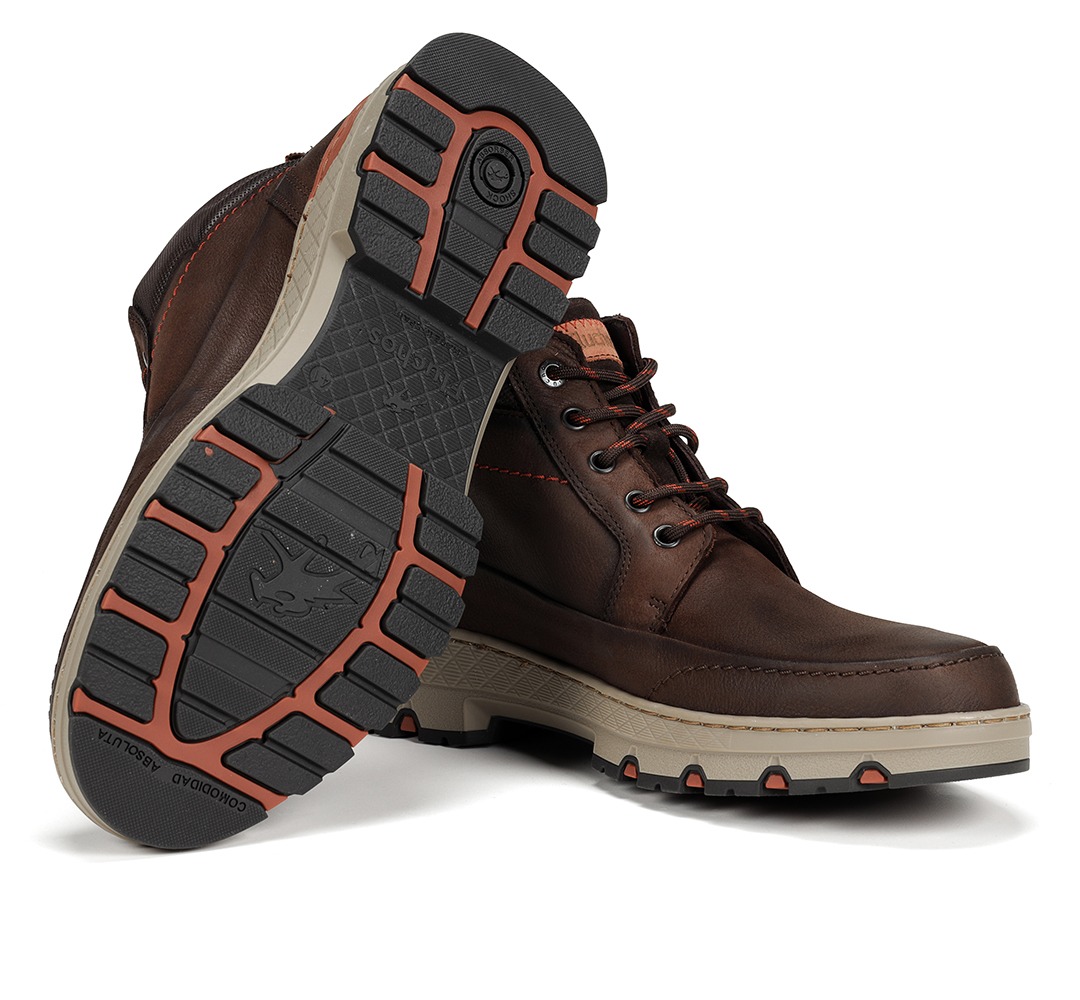 FLUCHOS F1844 Bota de Hombre de Color Castaño - Imagen 3