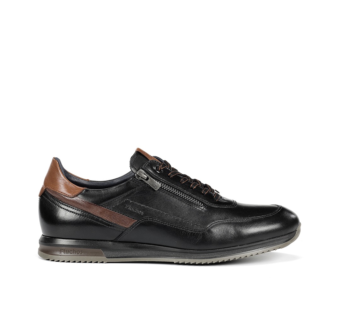 FLUCHOS F2264 Zapato de Hombre de Color Negro - Imagen 2