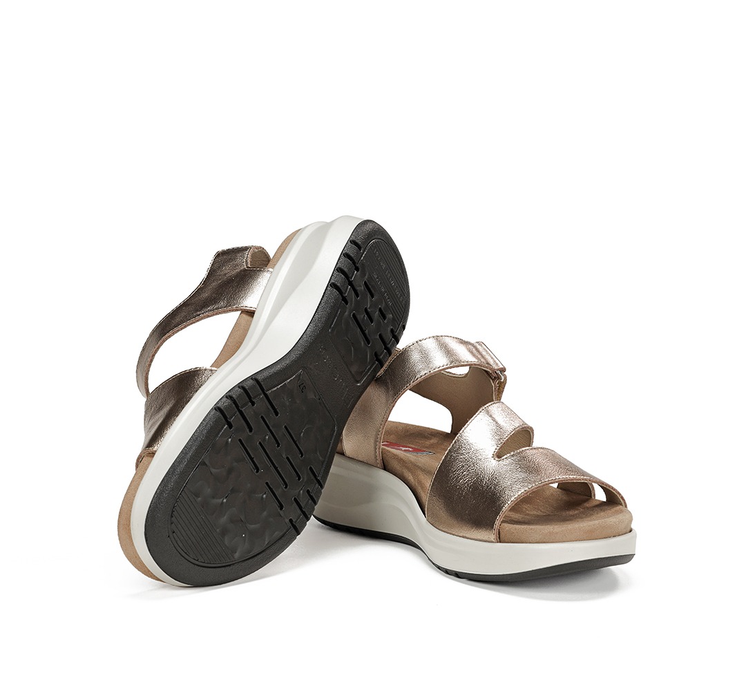 FLUCHOS F1478 Sandalia de Mujer de Color Cava - Imagen 4