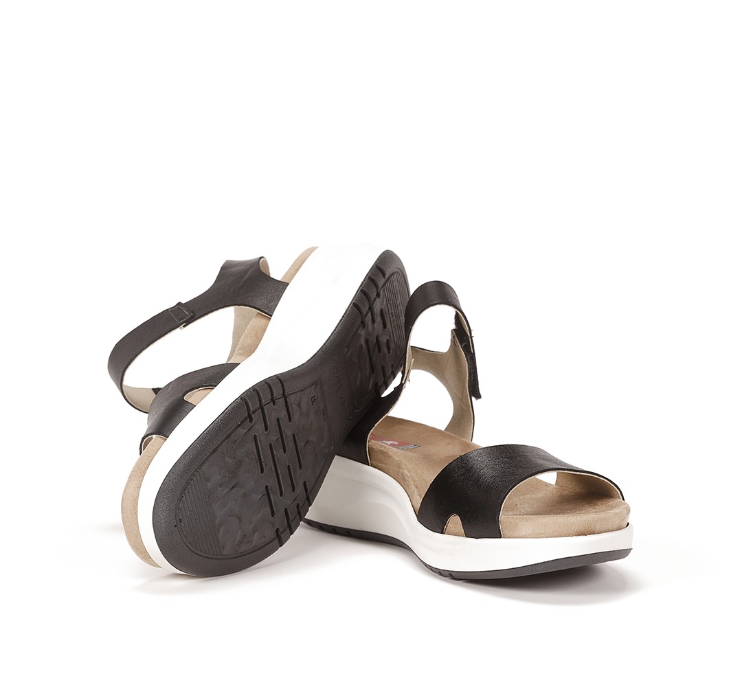FLUCHOS F1475 Sandalia de Mujer de Color Negro - Imagen 3