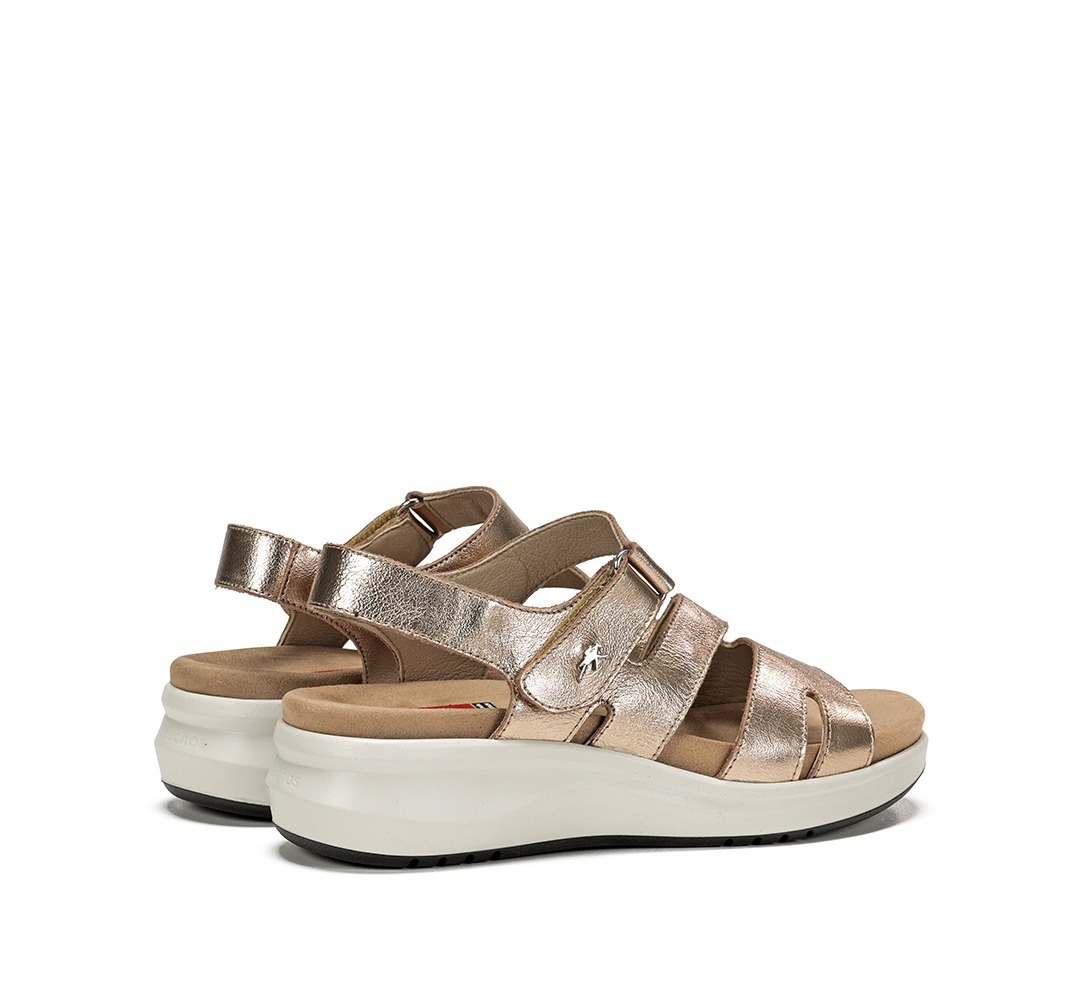 FLUCHOS F1478 Sandalia de Mujer de Color Cava - Imagen 3
