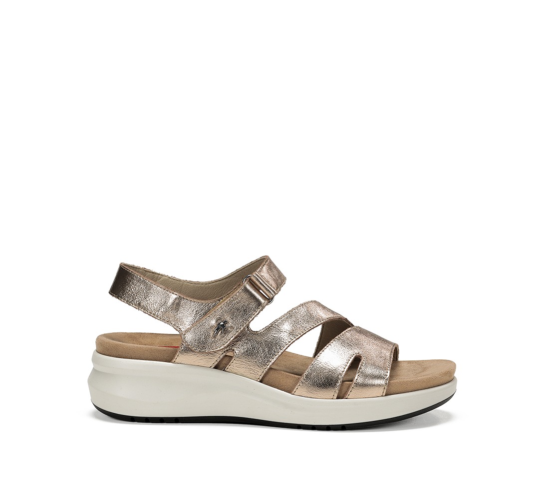 FLUCHOS F1478 Sandalia de Mujer de Color Cava - Imagen 2