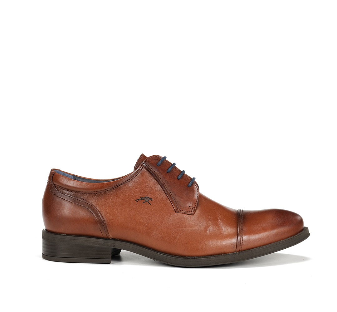 FLUCHOS 8412W Zapato de Hombre de color Cuero ANCHO ESPECIAL - Imagen 2